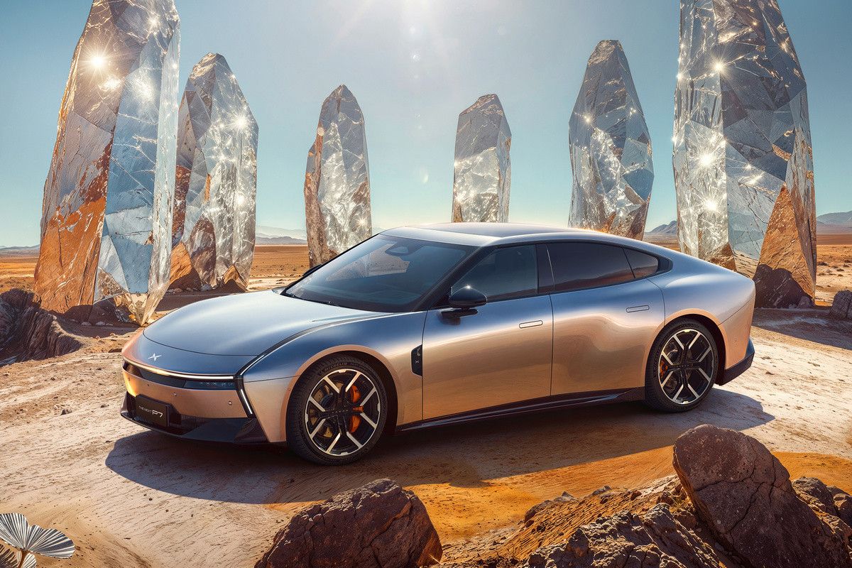 XPeng P7: Futuristička električna limuzina spremna za premijeru
