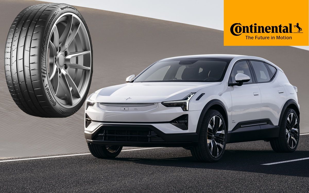 Continental SportContact 7 je fabrička ugradnja na Polestar 3