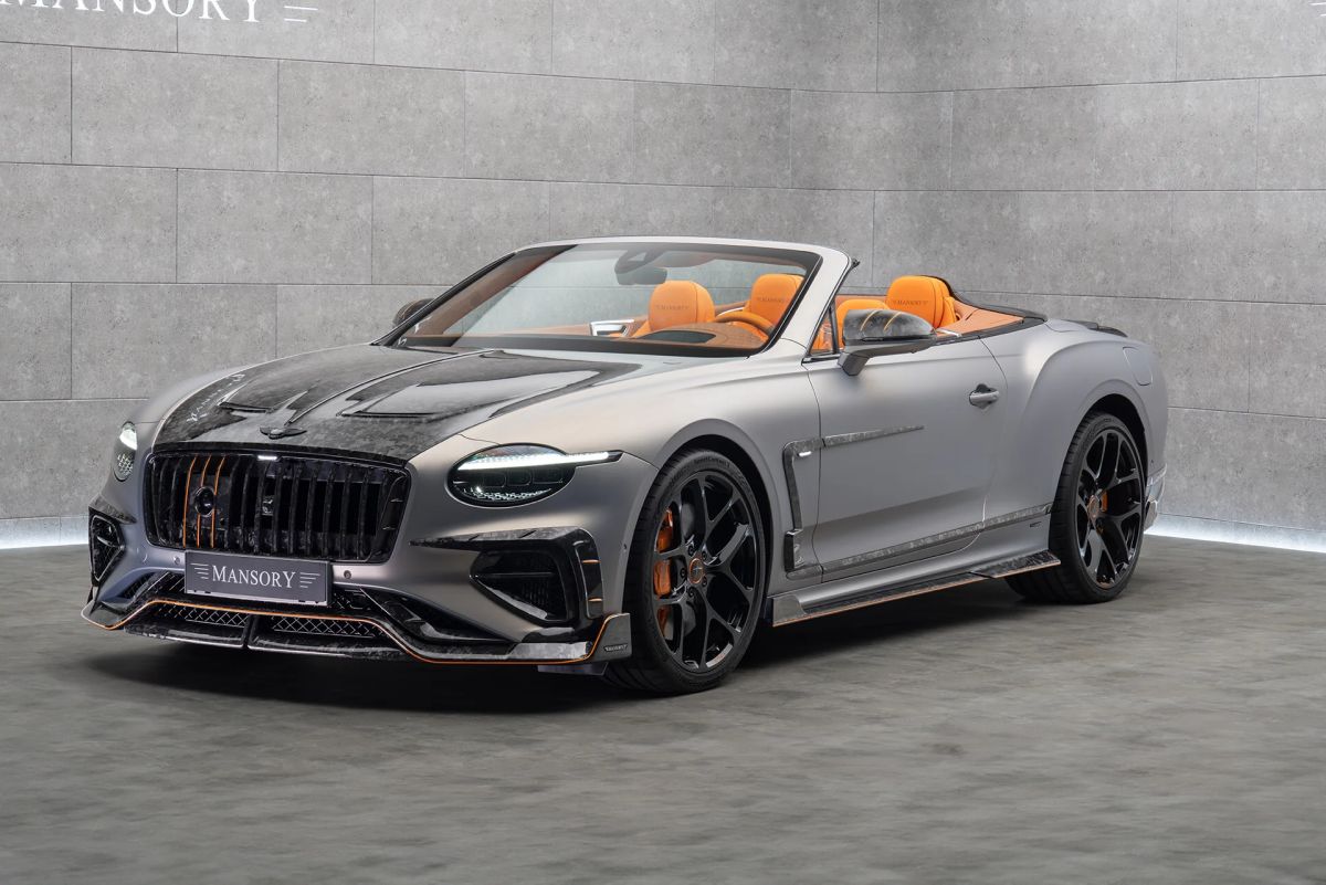 Još upadljiviji luksuz: Mansory Bentley Continental GTC