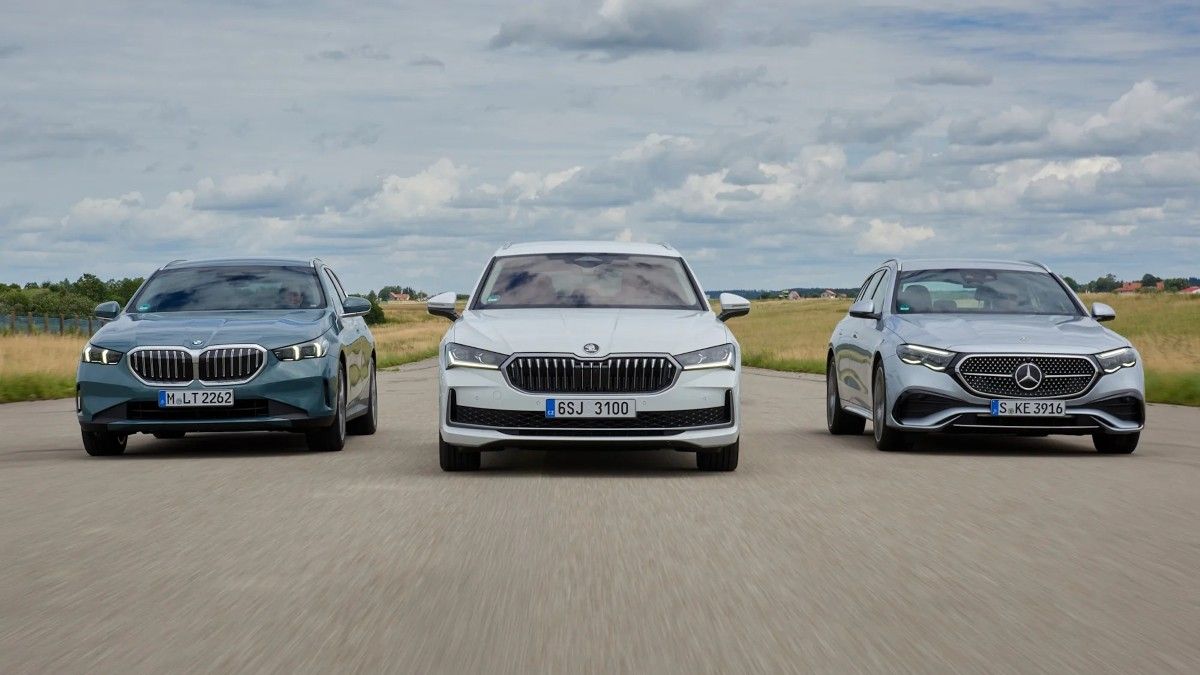 ADAC test karavana: BMW Serije 5 vs. Mercedes E-klase vs. Škoda Superb