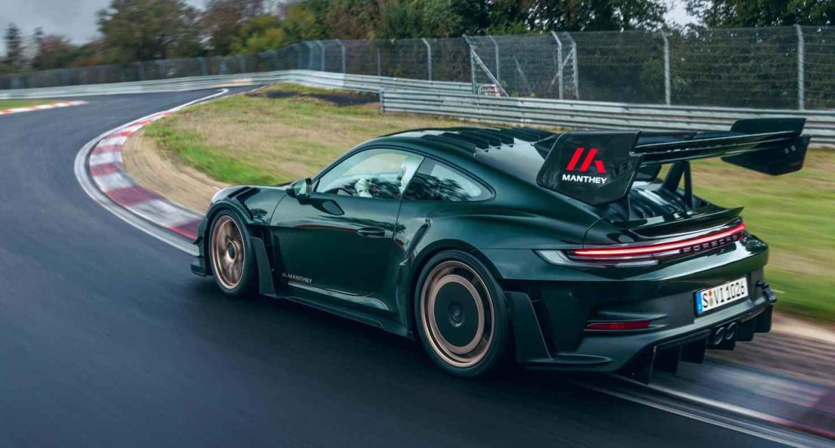 Manthey Porsche 911 GT3 RS je čudo aerodinamike